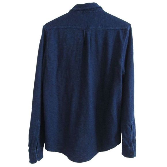 New J. Crew Indigo Harbor Shirt Button Up Sz S - Picture 4 of 5